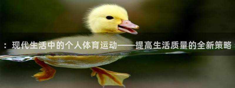 3377体育：：现代生活中的个人体育运动——提高生活质量的全