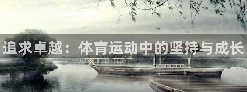 3377体育在线官网：追求卓越：体育运动中的坚持与成长
